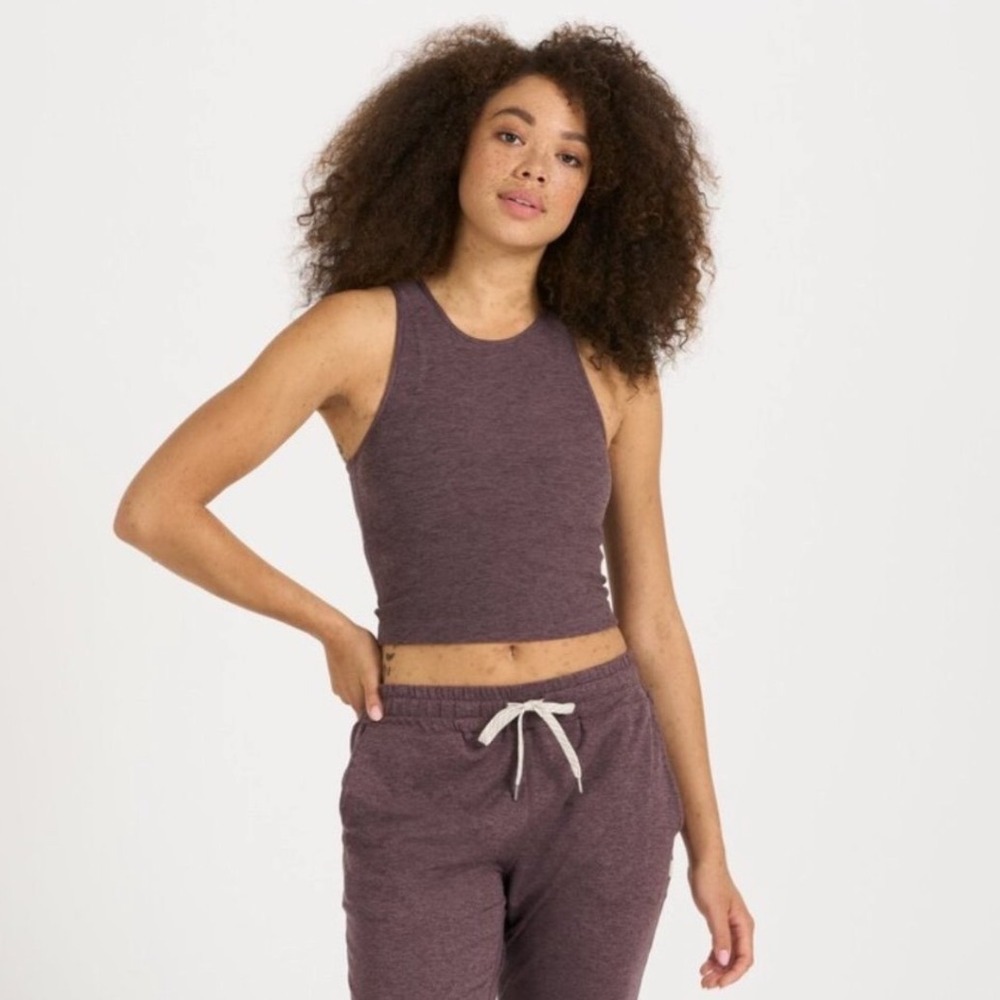 Vuori Elevation Plyo Tank XS Smoked Pulm Heather